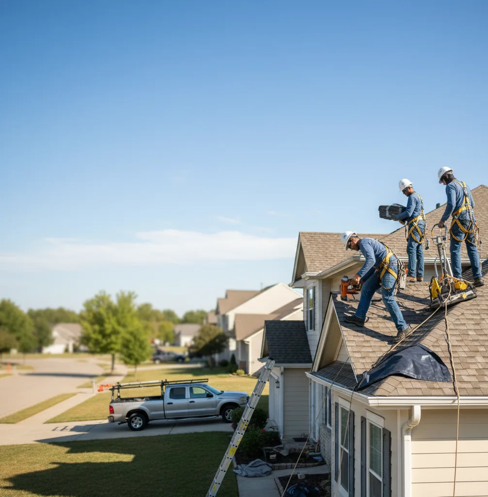 Roof Repair in Evington